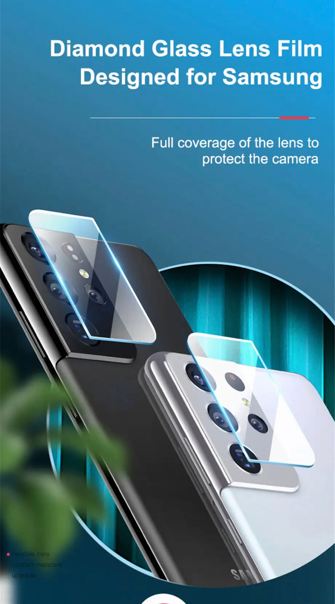 Yamizoo Branded Premium 9H Clear Camera Lens Protector- 1pc for Samsung Galaxy Series Yamizoo Branded Premium 9H Clear Camera Lens Protector- 1pc for Samsung Galaxy Series